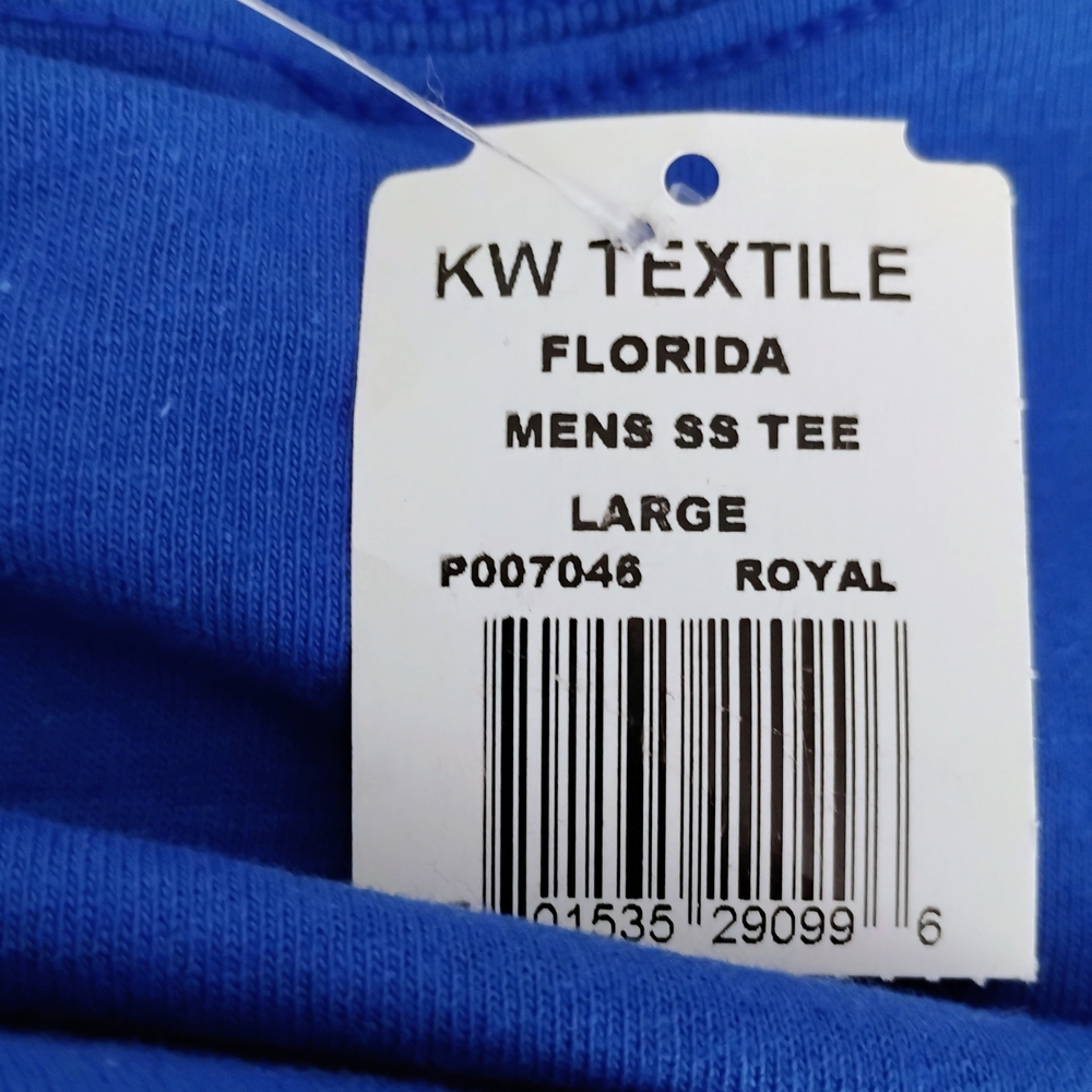 University of Florida Hanes Blue Tee shirt Size L NWT - Picture 4 of 4